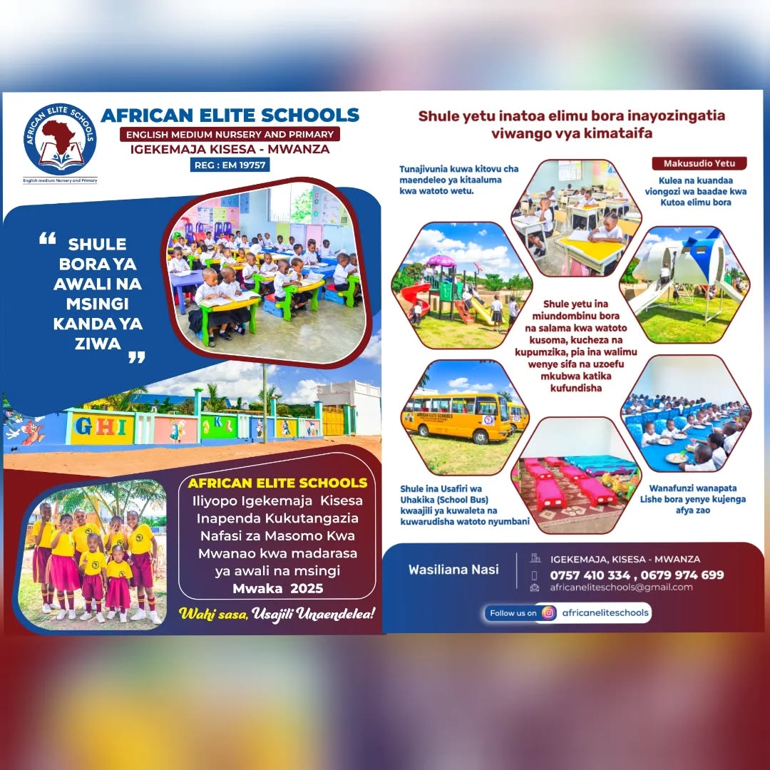 Academic Results at African Elite School Mwanza